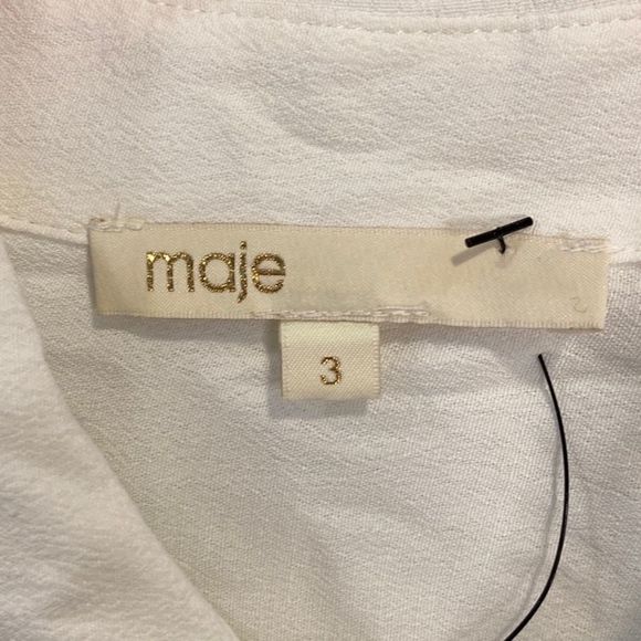 Maje “Ciel” bee embellished blouse 3 (US L) - Picture 6 of 7